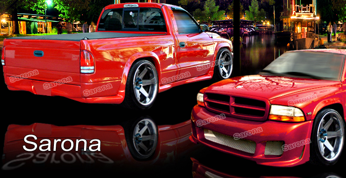 2005 dodge top dakota body kit
